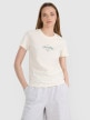 mini: Damski t-shirt z nadrukiem 4F 4FRSS25TTSHF2780 - biały (1)