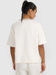 mini: Damski t-shirt oversize z nadrukiem 4F 4FRSS25TTSHF2979 - biały (4)
