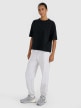 mini: Damski t-shirt oversize z nadrukiem 4F 4FRSS25TTSHF2979 - czarny (2)