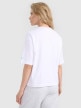 mini: Damski t-shirt z nadrukiem oversize 4F 4FRSS25TTSHF3159 - biały (4)