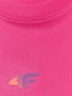 mini: Damski t-shirt oversize z nadrukiem 4F 4FRSS25TTSHF3163 - różowy (6)