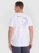 mini: Męski t-shirt z nadrukiem 4F 4FRSS25TTSHM2853 - biały (3)