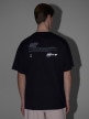 mini: Męski t-shirt oversize z nadrukiem 4F 4FRSS25TTSHM2991 - czarny (7)