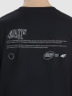 mini: Męski t-shirt oversize z nadrukiem 4F 4FRSS25TTSHM2991 - czarny (6)