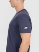 mini: Męski t-shirt z nadrukiem 4F 4FRSS25TTSHM2996 - granatowy (4)
