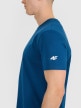 mini: Męski t-shirt z nadrukiem 4F 4FRSS25TTSHM2997 - turkusowy (4)