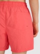mini: Męskie spodenki plażowe 4F 4FRSS25UBDSM178 - czerwone (4)