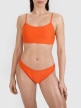 mini: Damski kostium kąpielowy (dół) 4F 4FRSS25UBKBF099 - pomarańczowy (2)