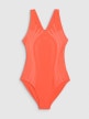 mini: Damski kostium kąpielowy jednoczęściowy 4F 4FRSS25USWSF108 - czerwony (6)