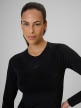 mini: Damski longsleeve treningowy 4F 4FRSS26TFLOF0721 - czarny (4)