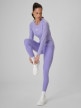mini: Damski longsleeve treningowy 4F 4FRSS26TFLOF0721 - fioletowy (2)