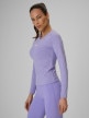 mini: Damski longsleeve treningowy 4F 4FRSS26TFLOF0721 - fioletowy (3)