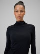 mini: Damski longsleeve do jogi 4F 4FRSS26TFLOF605 - czarny (4)
