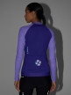 mini: Damski longsleeve kolarski UPF50+ 4F 4FRSS26TFLOF650 - fioletowy (7)