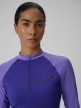mini: Damski longsleeve kolarski UPF50+ 4F 4FRSS26TFLOF650 - fioletowy (4)