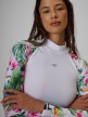 mini: Damski longsleeve do pływania i sportów wodnych UPF50+ 4F 4FRSS26TFLOF661 - multikolor (4)