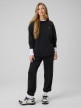 mini: Damskie spodnie dresowe joggery 4F 4FRSS26TTROF1866 - czarne (1)