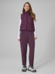 mini: Damskie spodnie dresowe joggery 4F 4FRSS26TTROF1885 - fioletowe (5)