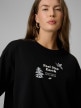 mini: Damski t-shirt z nadrukiem 4F 4FRSS26TTSHF3704 - czarny (4)