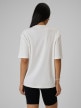 mini: Damski t-shirt z nadrukiem 4F 4FRSS26TTSHF3705 - biały (4)