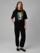 mini: Damski t-shirt z nadrukiem 4F 4FRSS26TTSHF3706 - czarny (2)