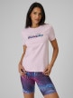 Obrazek dla: 4F Damski tshirt z nadrukiem 4F 4FRSS26TTSHF3793  różowy Różowy