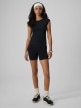mini: Damski t-shirt z modalem bez nadruku 4F 4FRSS26TTSHF3801 - czarny (2)