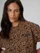 mini: Damski t-shirt z nadrukiem 4F 4FRSS26TTSHF4024 - brązowy (3)
