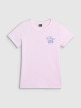 Obrazek dla: 4F Damski tshirt z nadrukiem 4F 4FRSS26TTSHF4537  różowy Różowy