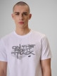 mini: Męski t-shirt z nadrukiem 4F 4FRSS26TTSHM3804 - biały (3)