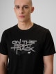 mini: Męski t-shirt z nadrukiem 4F 4FRSS26TTSHM3804 - czarny (3)