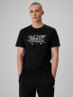 Obrazek dla: 4F Męski tshirt z nadrukiem 4F 4FRSS26TTSHM3804  czarny Czarny