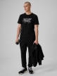 mini: Męski t-shirt z nadrukiem 4F 4FRSS26TTSHM3804 - czarny (2)