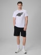 mini: Męski t-shirt z nadrukiem 4F 4FRSS26TTSHM3805 - biały (2)