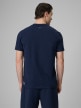 mini: Męski t-shirt z nadrukiem 4F 4FRSS26TTSHM3805 - granatowy (4)