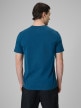 mini: Męski t-shirt z nadrukiem 4F 4FRSS26TTSHM3805 - turkusowy (4)