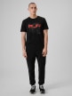 mini: Męski t-shirt z nadrukiem 4F 4FRSS26TTSHM3806 - czarny (2)