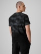 mini: Męski t-shirt z nadrukiem 4F 4FRSS26TTSHM3807 - czarny (4)