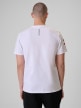 mini: Męski t-shirt z nadrukiem 4F 4FRSS26TTSHM3872 - biały (4)