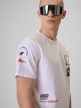 mini: Męski t-shirt z nadrukiem 4F 4FRSS26TTSHM3872 - biały (2)