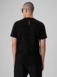 mini: Męski t-shirt z nadrukiem 4F 4FRSS26TTSHM3872 - czarny (5)
