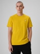 mini: Męski t-shirt z nadrukiem 4F 4FRSS26TTSHM3873 - żółty (1)