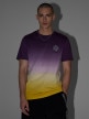 mini: Męski t-shirt z nadrukiem 4F 4FRSS26TTSHM3877 - fioletowy (5)