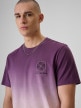 mini: Męski t-shirt z nadrukiem 4F 4FRSS26TTSHM3877 - fioletowy (4)