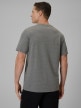 mini: Męski t-shirt z nadrukiem 4F 4FRSS26TTSHM3990 - szary (4)