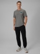 mini: Męski t-shirt z nadrukiem 4F 4FRSS26TTSHM3990 - szary (2)