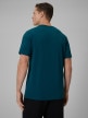 mini: Męski t-shirt z nadrukiem 4F 4FRSS26TTSHM3990 - turkusowy (4)