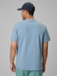 mini: Męski t-shirt bez nadruku 4F 4FRSS26TTSHM4261 - niebieski (4)
