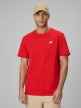 mini: Męski t-shirt bez nadruku 4F 4FRSS26TTSHM4261 - czerwony (1)