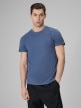 Obrazek dla: 4F Męski tshirt bez nadruku 4F 4FRSS26TTSHM4378  granatowy Granatowy